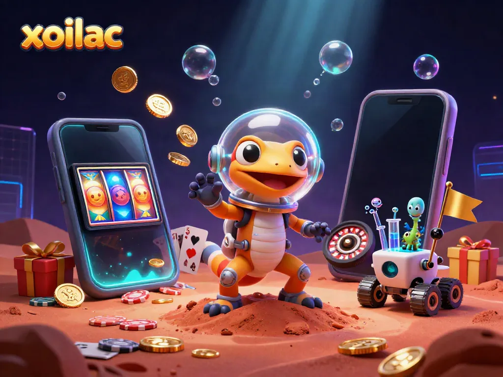 Xoilac delivers stunning 3D cartoon visuals with vibrant colors and immersive gaming elements.