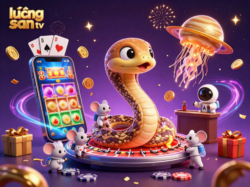 Experience thrilling bets at lương sơn tv with vibrant cosmic casino elements!