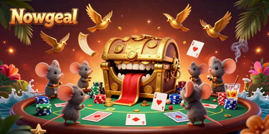 Nowgoal captures the excitement of poker with dynamic characters and colorful game elements.