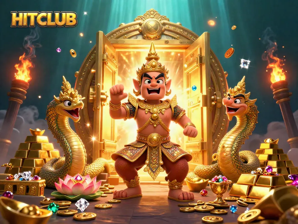 HITCLUB welcomes players to a vibrant online casino experience filled with treasure and excitement.