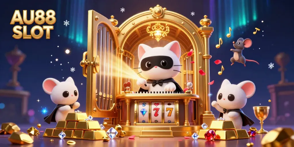 Experience immense riches and dynamic gameplay in AU88 SLOT with sparkling gems, golden treasures, and captivating characters.