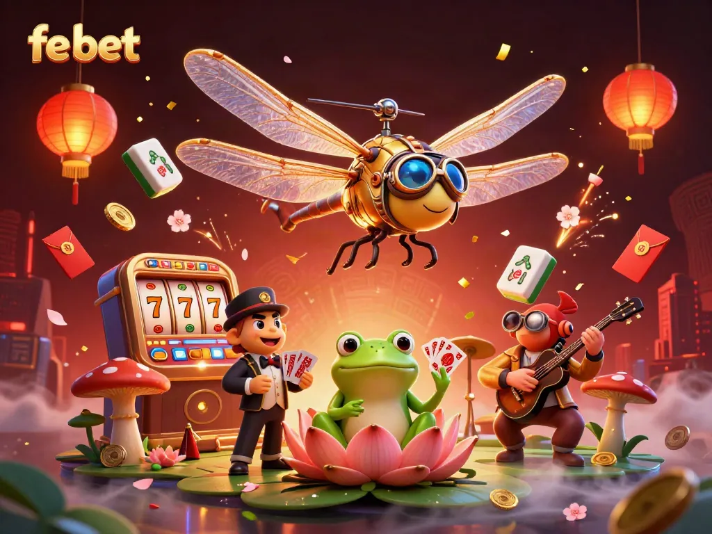 Experience thrilling table games with fe bet at this vibrant online casino scene