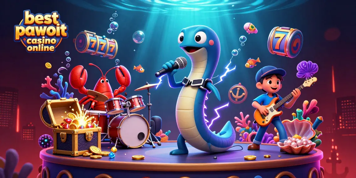 Experience the fun at the best payout casino online with this lively underwater scene.